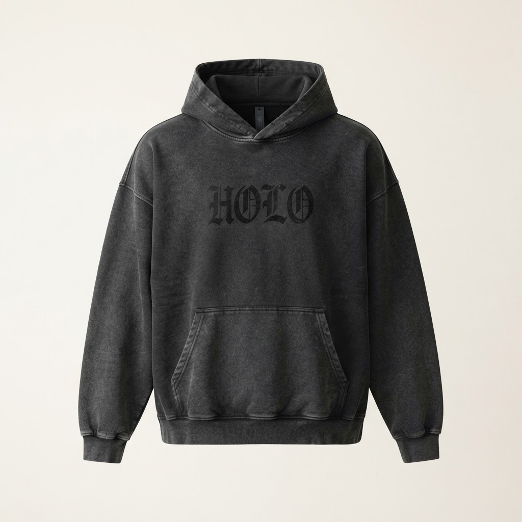 HOLO Blackout Hoodie, front